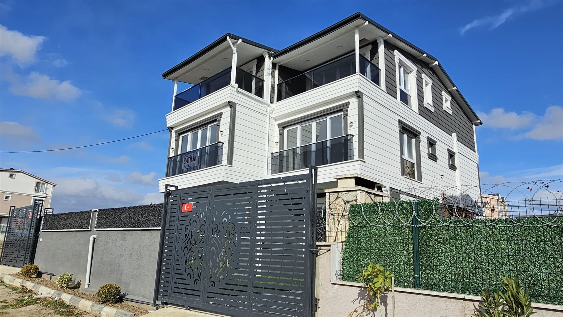 Rabia Sahra tamamlanan villa projesi dış cephe